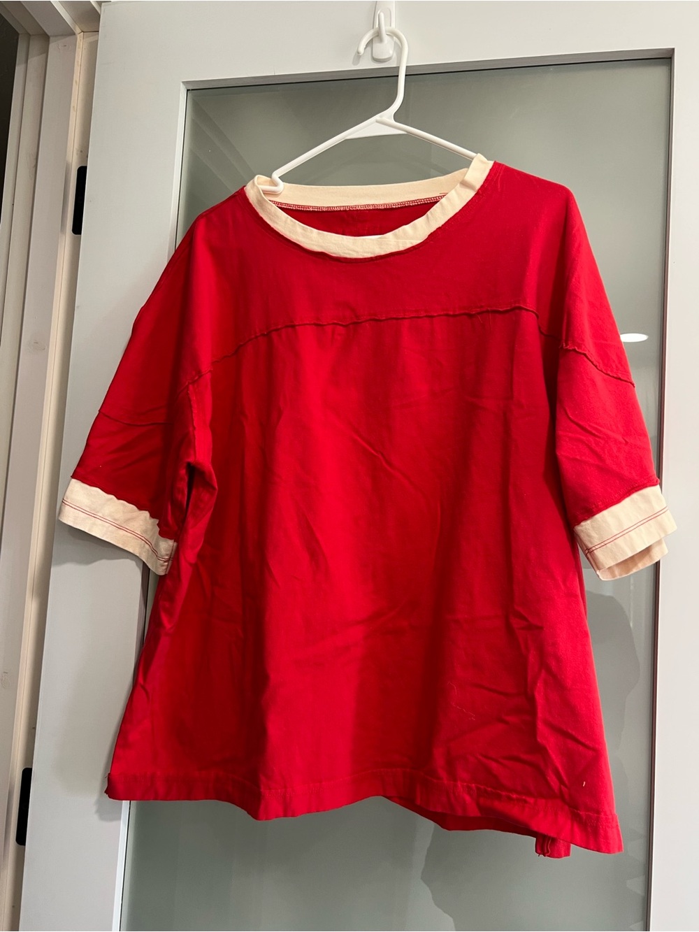 Red Amazon shirt